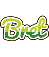 Bret golfing logo