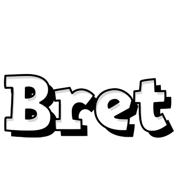 Bret snowing logo