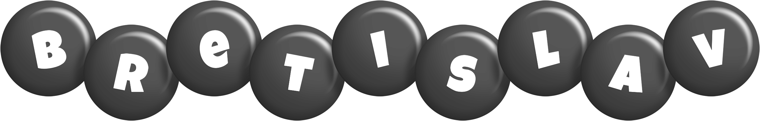 Bretislav candy-black logo