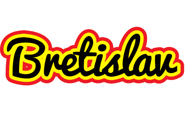 Bretislav flaming logo