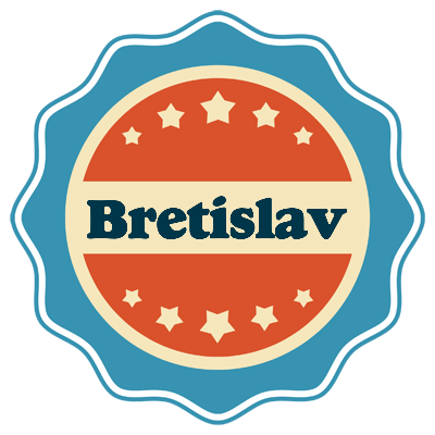 Bretislav labels logo