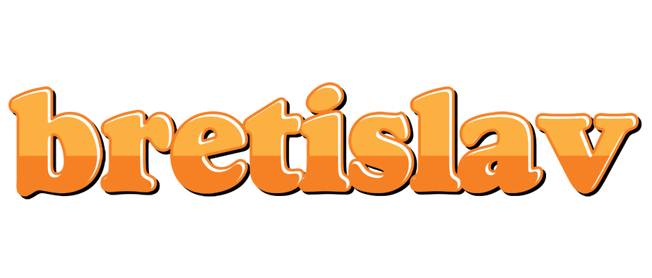 Bretislav orange logo