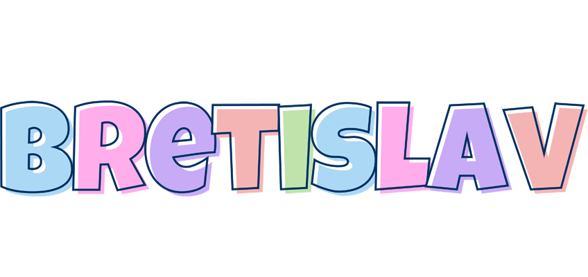 Bretislav pastel logo