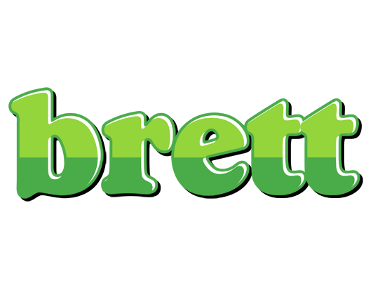 Brett apple logo