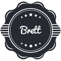 Brett badge logo