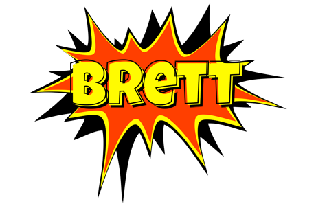 Brett bazinga logo