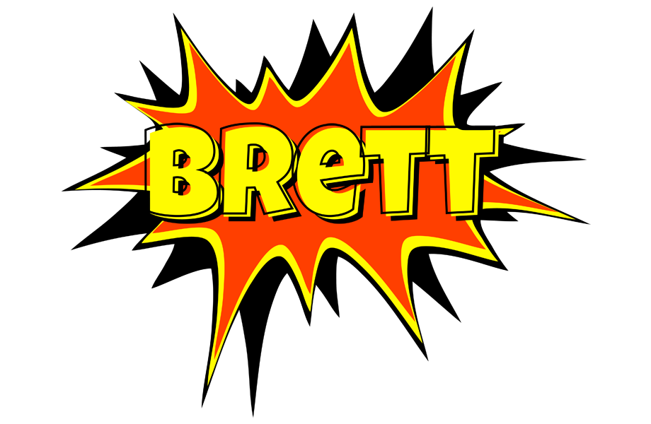 Brett bazinga logo