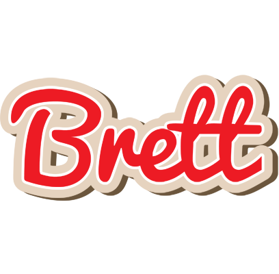 Brett chocolate logo