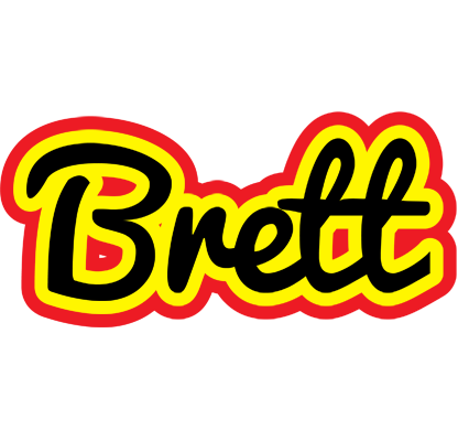 Brett flaming logo
