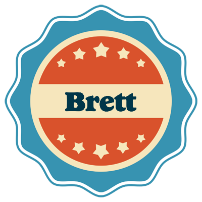 Brett labels logo