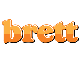 Brett orange logo