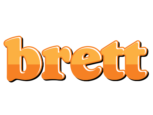 Brett orange logo