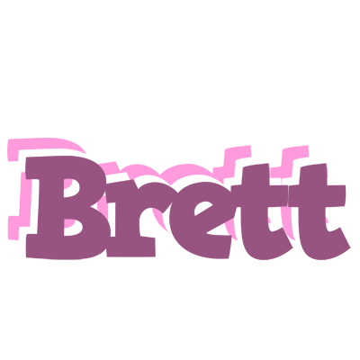 Brett relaxing logo