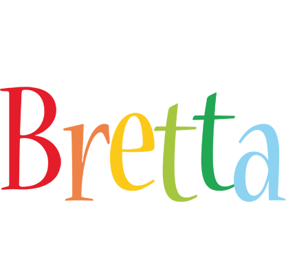 Bretta birthday logo