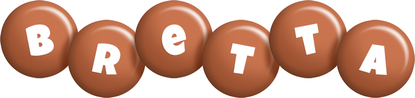 Bretta candy-brown logo