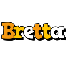 Bretta cartoon logo