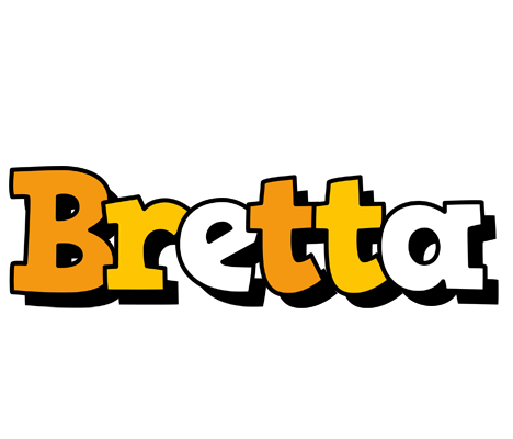 Bretta cartoon logo