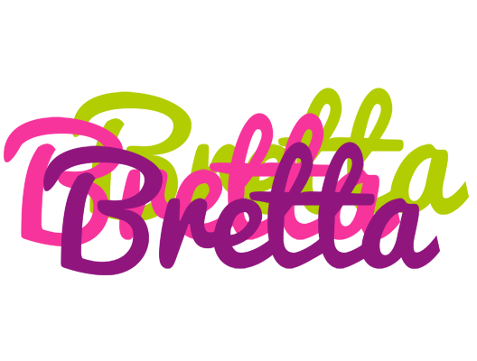 Bretta flowers logo
