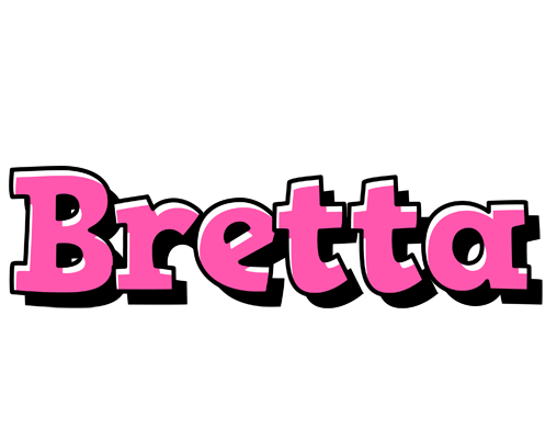 Bretta girlish logo