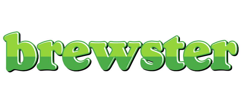 Brewster apple logo