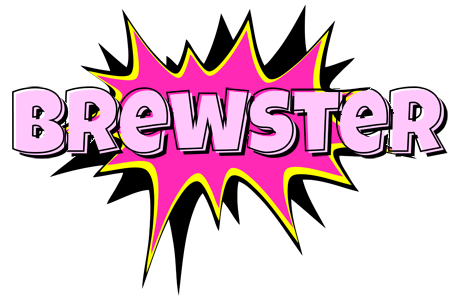 Brewster badabing logo