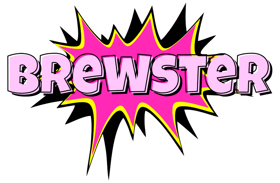 Brewster badabing logo