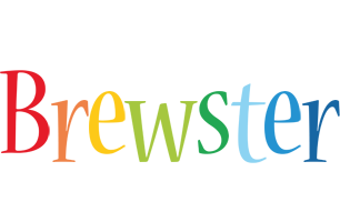 Brewster birthday logo