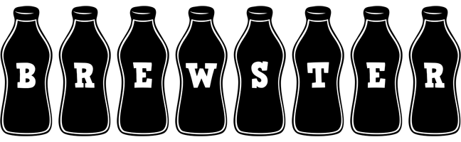 Brewster bottle logo
