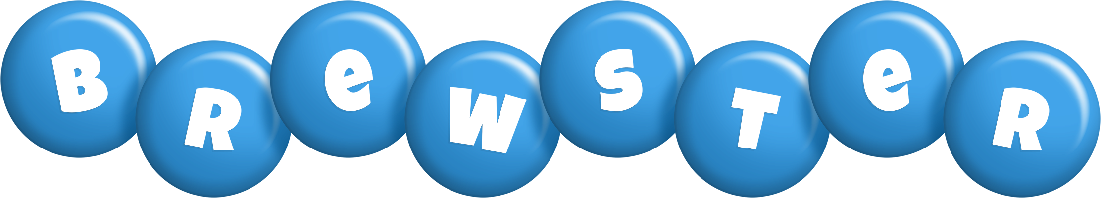 Brewster candy-blue logo