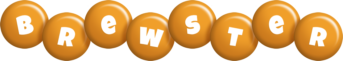 Brewster candy-orange logo