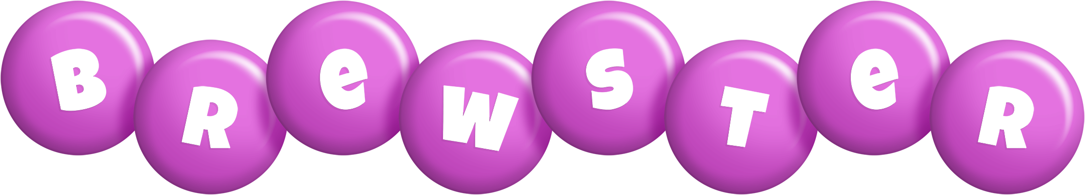 Brewster candy-purple logo