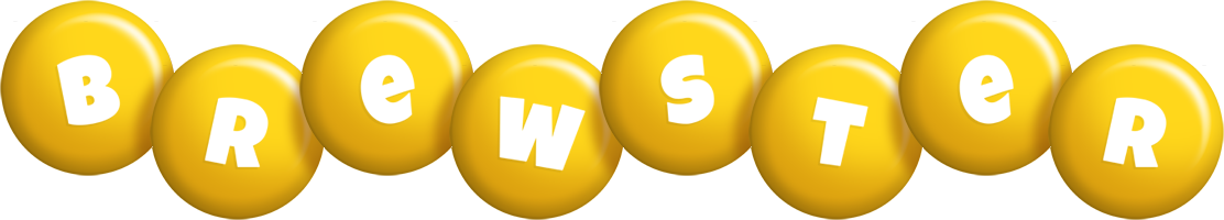 Brewster candy-yellow logo