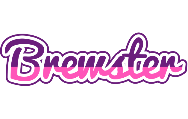 Brewster cheerful logo