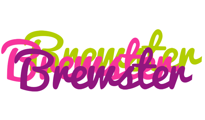 Brewster flowers logo