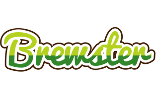 Brewster golfing logo
