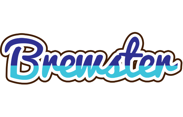 Brewster raining logo