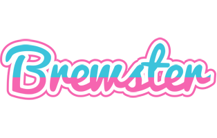 Brewster woman logo
