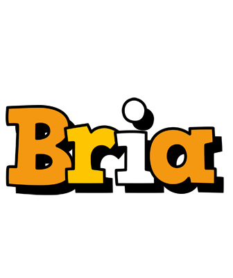 Bria cartoon logo