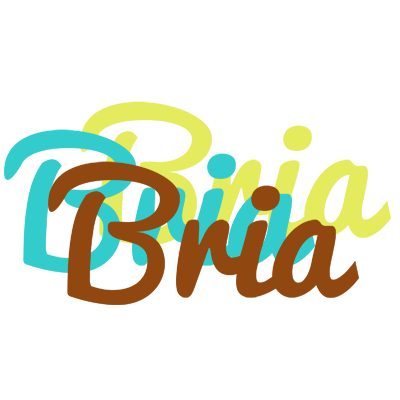 Bria cupcake logo