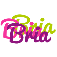 Bria flowers logo