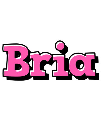 Bria girlish logo