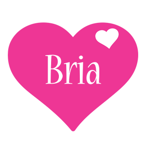 Bria love-heart logo