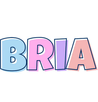 Bria pastel logo