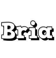 Bria snowing logo