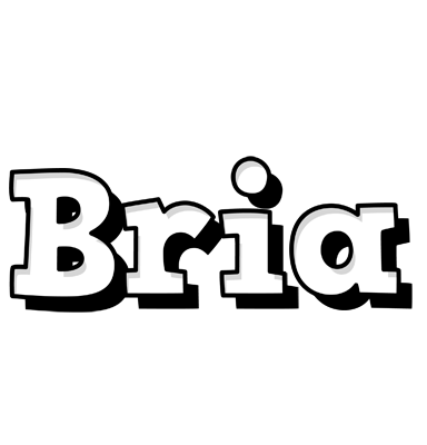 Bria snowing logo