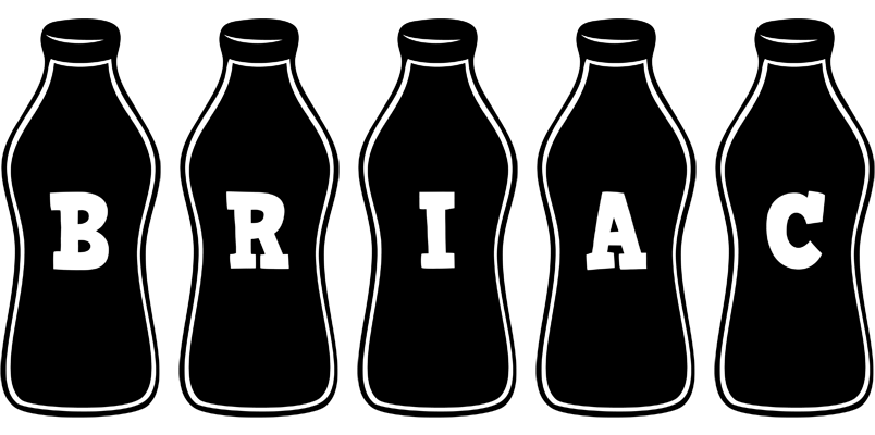 Briac bottle logo