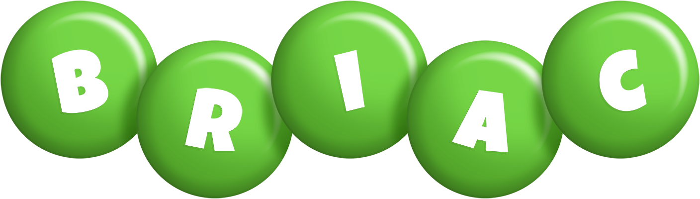 Briac candy-green logo