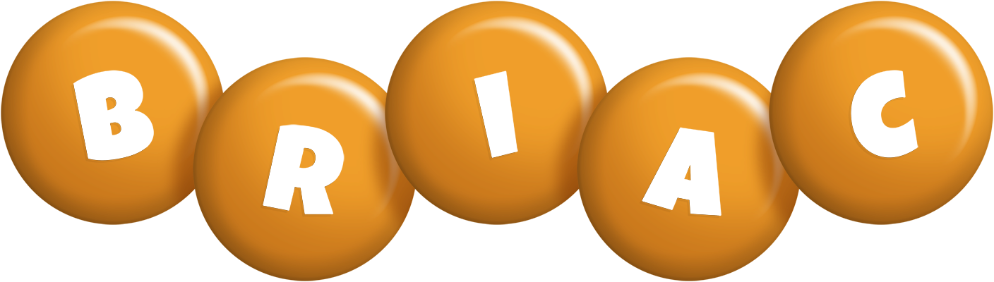 Briac candy-orange logo