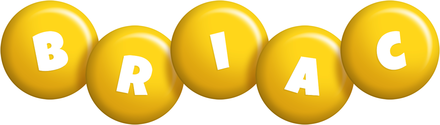 Briac candy-yellow logo