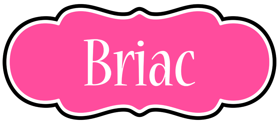 Briac invitation logo
